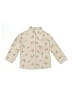 H&M 100% Polyester Floral Ivory Jacket Size 3T - photo 1