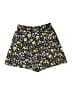 Lands' End 100% Polyester Floral Black Shorts Size 4 - photo 1