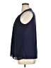 Kenneth Cole REACTION Blue Sleeveless Blouse Size XL - photo 5