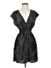Guess 100% Polyester Metallic Black Cocktail Dress Size S - photo 1
