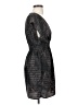 Guess 100% Polyester Metallic Black Cocktail Dress Size S - photo 4