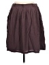 Comme Toi 100% Polyester Solid Brown Casual Skirt Size L - photo 2