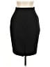 Ann Taylor Solid Black Formal Skirt Size 8 - photo 2