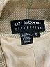 Liz Claiborne Collection Checkered-gingham Chevron-herringbone Houndstooth Plaid Stripes Tweed Tan Blazer Size 6 - photo 3