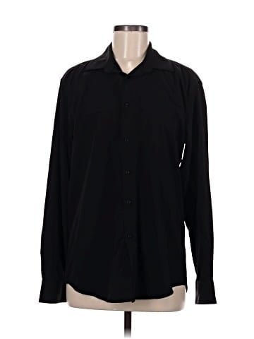 Jones New York Signature Long Sleeve Button-Down Shirt (view 1)