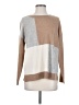 Charter Club 100% Cashmere Color Block Tan Cashmere Pullover Sweater Size S - photo 1