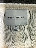 Pink Rose 100% Acrylic Stripes Ivory Pullover Sweater Size M - photo 7