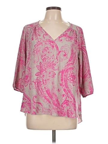 Renee C. 3/4 Sleeve Blouse (view 1)