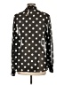 Torrid Polka Dots Black Long Sleeve Blouse Size Lg Plus (0) - photo 2