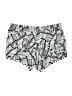 New Look 100% Rayon Print Silver Shorts Size 2X - photo 2