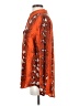 Equipment Animal Print Orange Long Sleeve Blouse Size S - photo 5