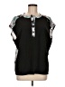Thalia Sodi Black Short Sleeve Blouse Size M - photo 1