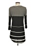 Bordeaux Stripes Black 3/4 Sleeve Top Size S - photo 2