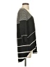 Bordeaux Stripes Black 3/4 Sleeve Top Size S - photo 4