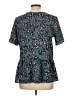 Caramela Teal Short Sleeve Blouse Size L - photo 2