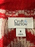 Croft & Barrow Argyle Red Pullover Sweater Size M - photo 7