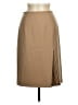 Talbots Solid Tan Formal Skirt Size 8 - photo 1