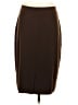 Susan Graver Solid Brown Formal Skirt Size S - photo 2