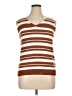Unbranded 100% Acrylic Brown Sweater Vest Size XL - photo 1