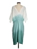 Lost River 100% Rayon Color Block Teal Cocktail Dress Size S - photo 2
