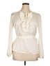Worthington 100% Polyester Ivory Long Sleeve Blouse Size XL - photo 1