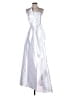 Elliatt 100% Polyester Metallic Silver Cocktail Dress Size M - photo 1