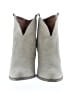 Qupid Gray Tan Ankle Boots Size 7 1/2 - photo 2