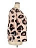Emery Rose Animal Print Tan 3/4 Sleeve Blouse Size 2X - photo 4