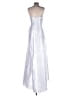 Elliatt 100% Polyester Metallic Silver Cocktail Dress Size M - photo 2