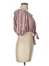 Ambiance 100% Rayon Pink Short Sleeve Blouse Size L - photo 4