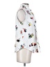 Ann Taylor 100% Polyester White Sleeveless Blouse Size XS - photo 4