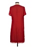 Antea Solid Red Casual Dress Size S - photo 2