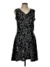 mark. Paisley Black Cocktail Dress Size L - photo 1