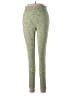 Saturday Sunday Marled Solid Yellow Green Active Pants Size S - photo 1