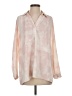 wonderly Tie-dye Pink Long Sleeve Blouse Size S - photo 1
