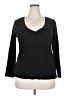 Ambiance Black 3/4 Sleeve Top Size 3X - photo 1
