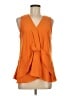 Versona Orange Sleeveless Blouse Size M - photo 1