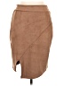 Peyton Jensen Solid Tan Casual Skirt Size M - photo 1