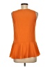 Versona Orange Sleeveless Blouse Size M - photo 2