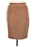 Peyton Jensen Solid Tan Casual Skirt Size M - photo 2