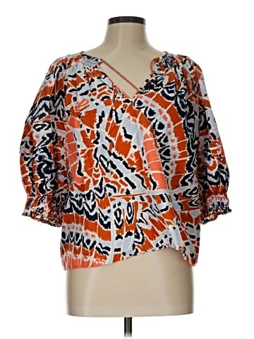 Marie Oliver 3/4 Sleeve Blouse (view 1)
