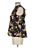 Ann Taylor LOFT 100% Polyester Black Sleeveless Blouse Size XXS - photo 5
