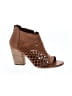 Bueno 100% Leather Brown Heels Size EU 37 - photo 1