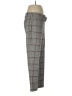 Ann Taylor Plaid Gray Casual Pants Size 4 - photo 4