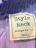 Style Rack 100% Rayon Purple 3/4 Sleeve Blouse Size S - photo 7