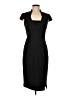Reiss Solid Black Cocktail Dress Size 6 - photo 1