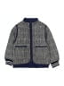 Free Assembly 100% Polyester Checkered-gingham Blue Jacket Size 4 - 5 - photo 1