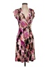 212 Collection Print Pink Cocktail Dress Size XS - photo 1