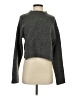 Zara Solid Gray Turtleneck Sweater Size S - photo 1