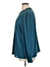 Unbranded 100% Polyester Teal Long Sleeve Blouse Size XL - photo 5